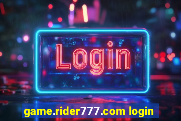 game.rider777.com login